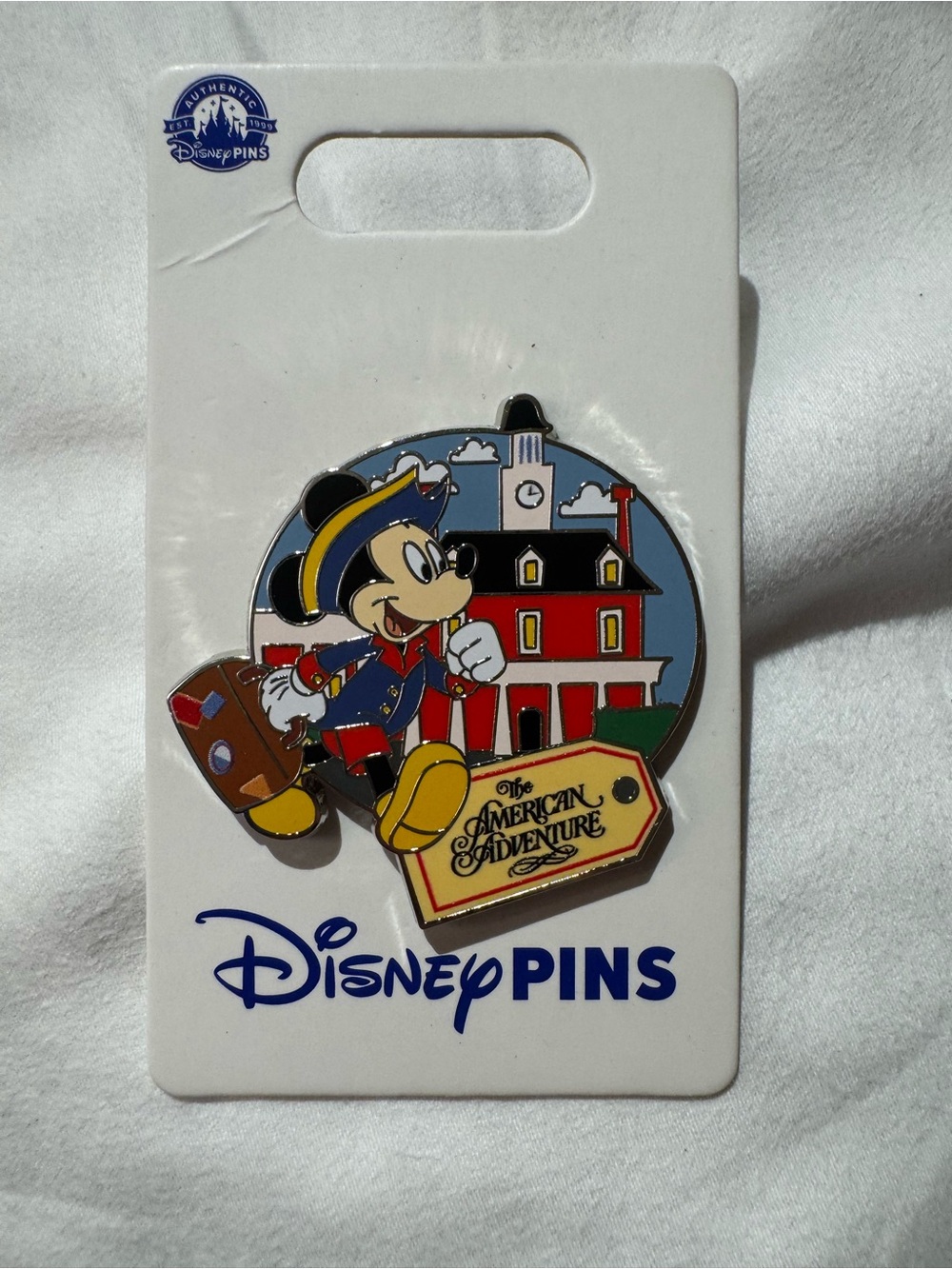 Mickey The American Adventure Pin